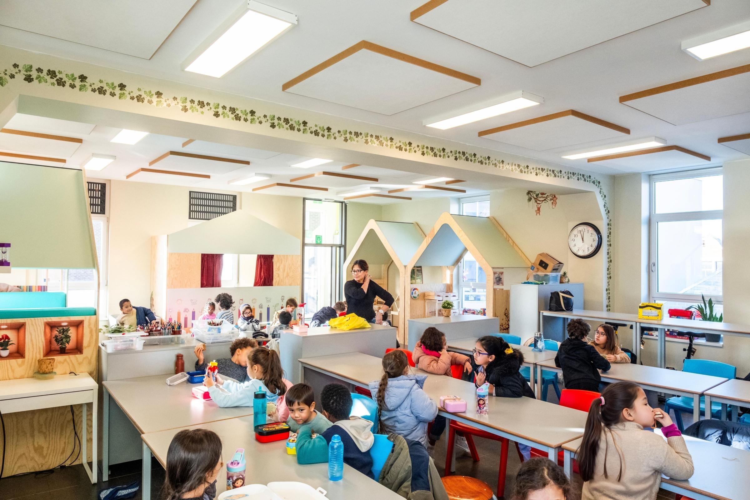 acoustics in a classroom
